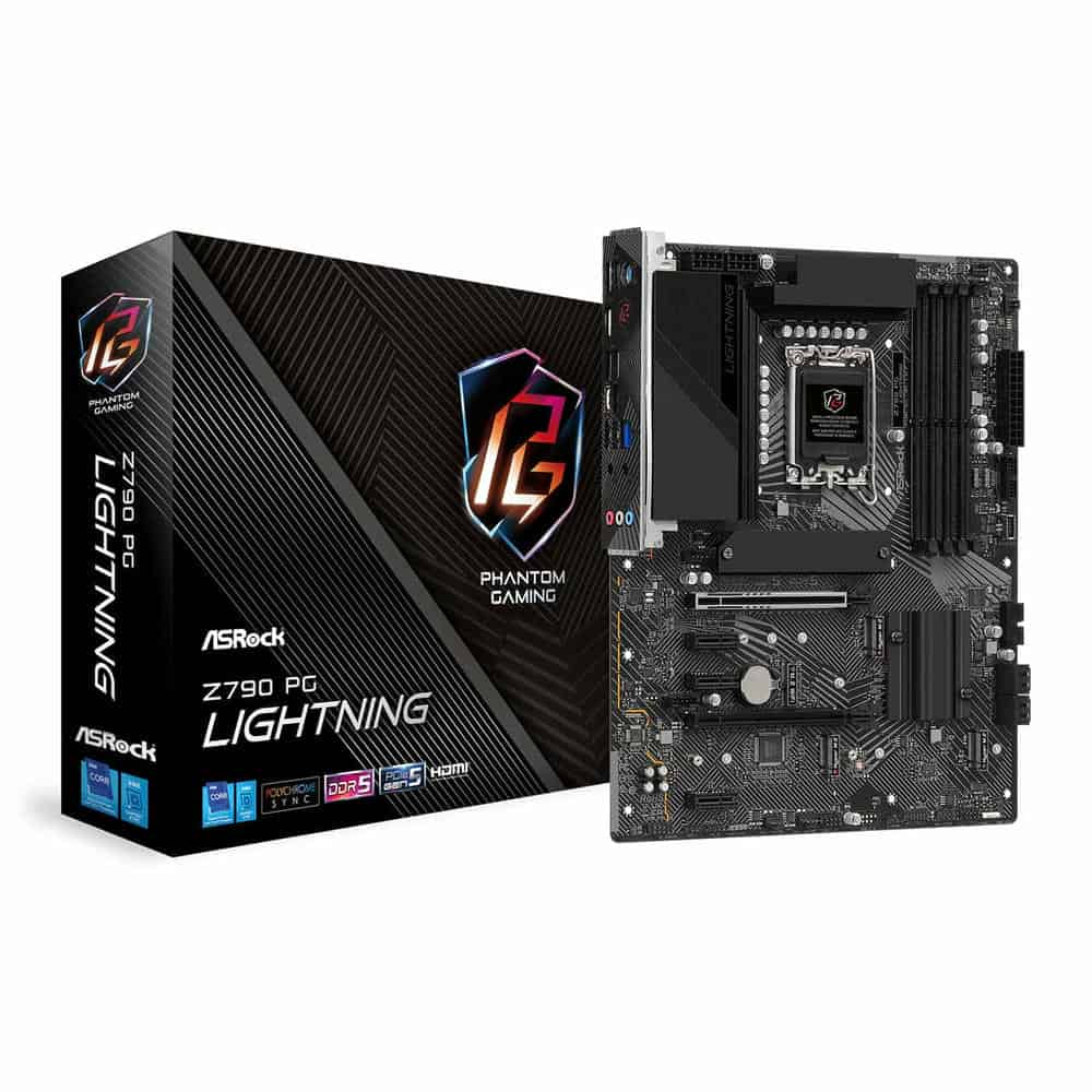 ASRock Intel Z790 PG Lightning PCIe 5.0 DDR5 ATX Motherboard